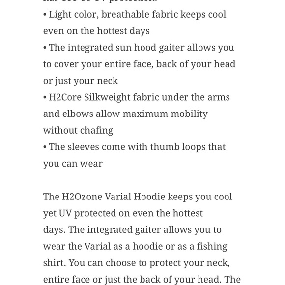 NRS Ice Gray Camo Varial Hoodie - Picture 9 of 11